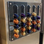Coffee Pad Holder Wall | Acrylic Coffee Capsule Holder for 35 Capsules | Capsule Storage Capsule Dispenser Compatible with Universal Capsules