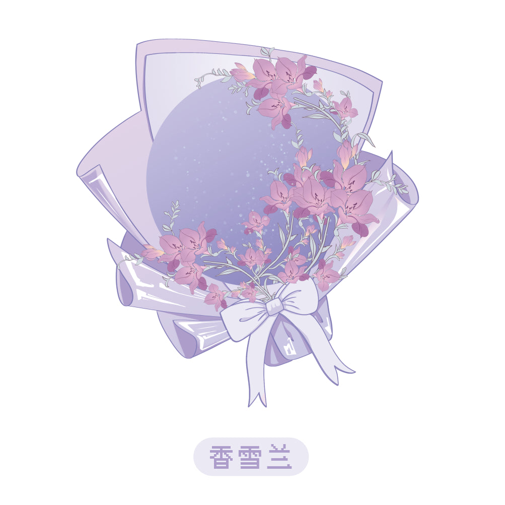 【花束系列】高透亚克力吧唧谷美收纳吧唧砖