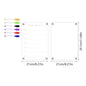 Customizable Magnetic Acrylic Message Board for Fridge Personalized Dry-Erase Board with Marker & Eraser