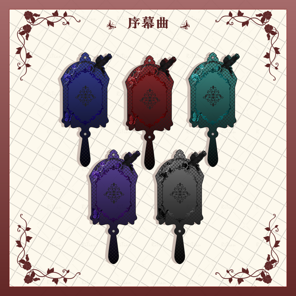 《序幕曲》手持哥特风暗黑卡套谷美