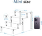 Display Stand Acrylic Riser,Perfume Organizer Clear Display Riser for Cupcake Dessert POP Figures Toy Tier Small Food Stand Risers for Display Makeup Step Cologne Skincare Lotion Cosmetics Fragrance
