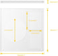 Acrylic Album CD/Photocard Display Stand, Holds 2 Photocards Display Frame Clear Shelf Photocard Display Frame Photocard Holder