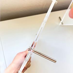 Acrylic Album CD/Photocard Display Stand, Holds 2 Photocards Display Frame Clear Shelf Photocard Display Frame Photocard Holder